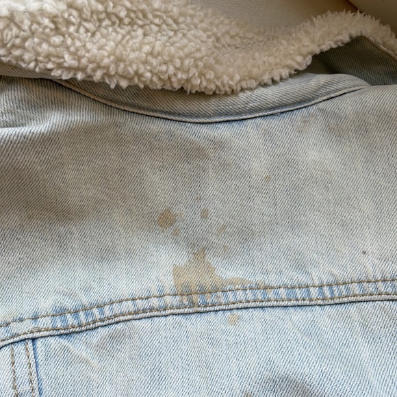 Levi’s Sherpa Denim Jacket Size S - Picture 8 of 8